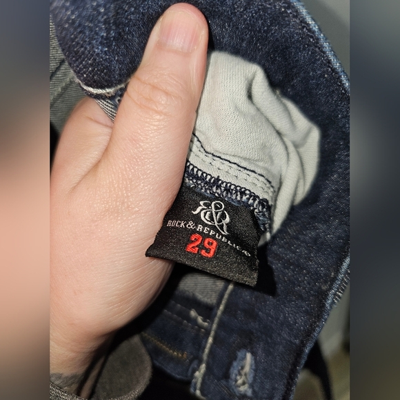 Womens Rock & Republic Women's Stella Straight Leg Jeans - 29 - Picture 6 of 6